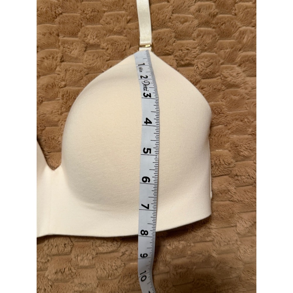 ThirdLove 24/7 Pima Cotton Wireless Bra Bone Off White 34D Comfort Everyday - Picture 6 of 7